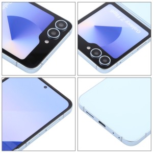 Maqueta de Samsung Galaxy Z Flip6 Pantalla Color