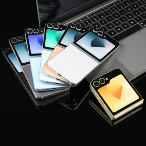 Maqueta de Samsung Galaxy Z Flip6 Pantalla Color
