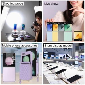 Maqueta Samsung Galaxy Z Flip6 Pantalla Color