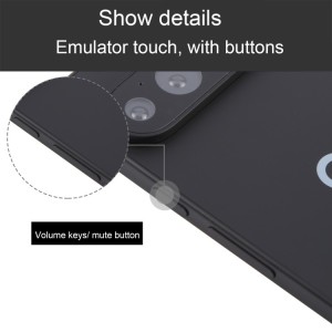 Maqueta para Google Pixel 9 Pro con Pantalla Negra