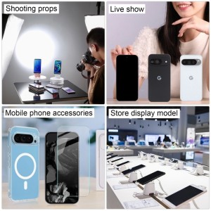 Maqueta para Google Pixel 9 Pro XL con Pantalla Negra
