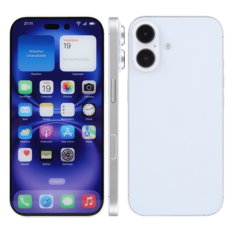 For iPhone 16 Color Screen Dummy Display Model
