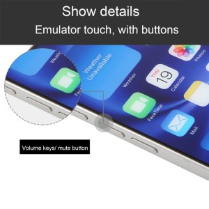 For iPhone 16 Color Screen Dummy Display Model