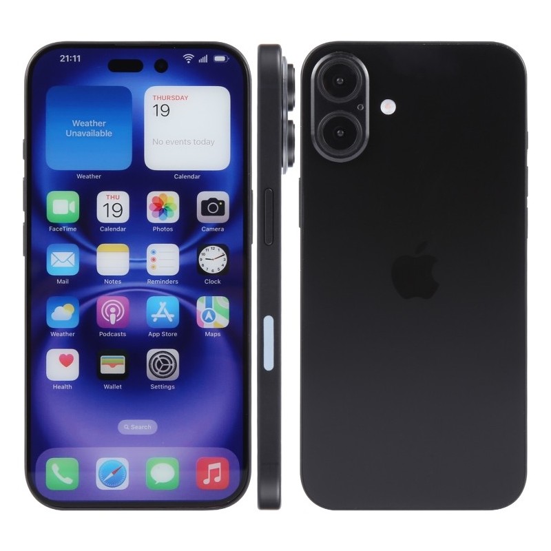 For iPhone 16 Plus Color Screen Dummy Display Model