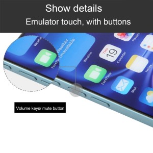 Maqueta con Pantalla Color de iPhone 16 Plus