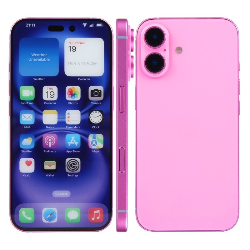 For iPhone 16 Plus Color Screen Dummy Display Model
