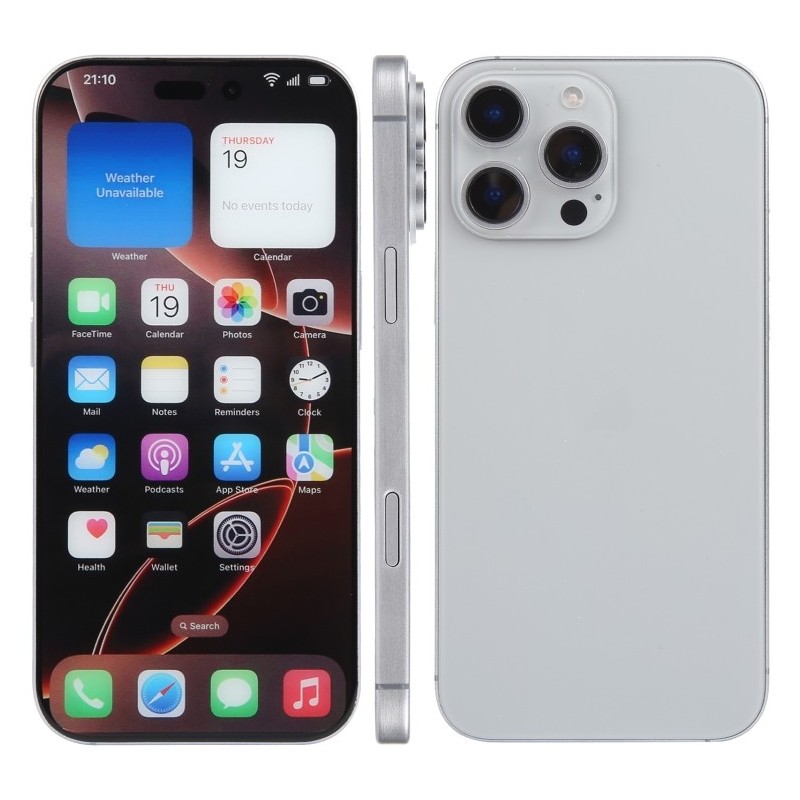 Maqueta con Pantalla Color de iPhone 16 Pro
