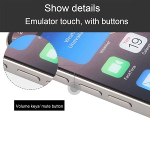 Maqueta con Pantalla Color de iPhone 16 Pro