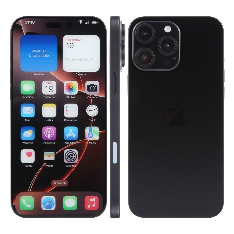 iPhone 16 Pro Max Dummy Phone Color Screen