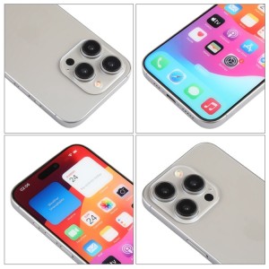 Maqueta con Pantalla Color de iPhone 15 Pro Max