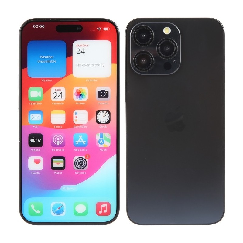 Maqueta con Pantalla Color de iPhone 15 Pro