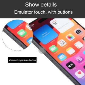 For iPhone 15 Pro Dummy Phone Color Screen