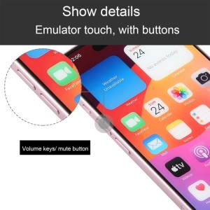 Maqueta con Pantalla Color de iPhone 15 Plus