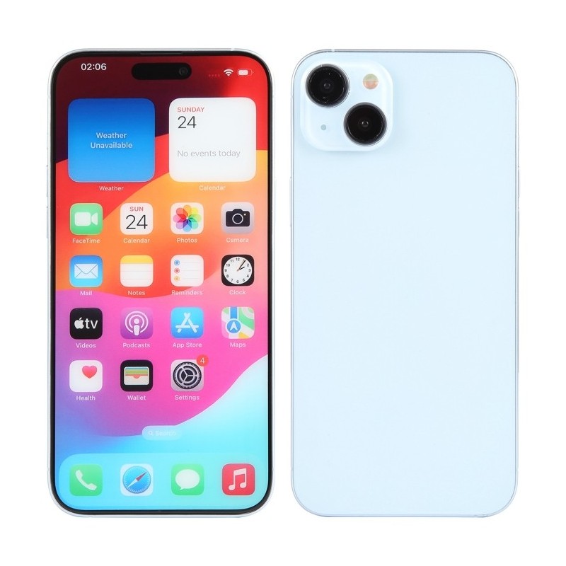 For iPhone 15 Plus Dummy Color Screen Display Model