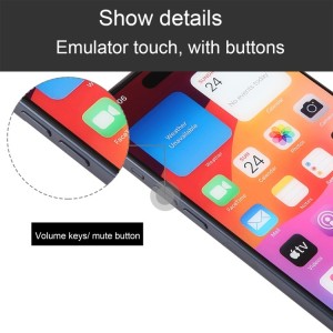 For iPhone 15 Dummy Color Screen Display Model