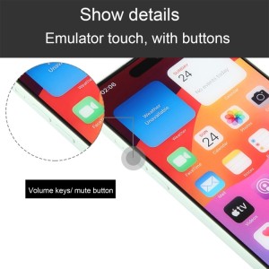 For iPhone 15 Dummy Color Screen Display Model