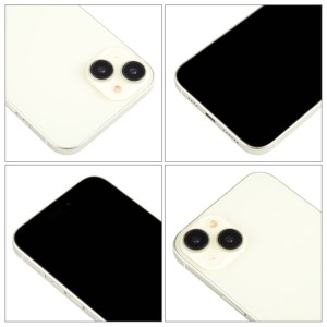 Maqueta de iPhone 15 Plus con Pantalla Negra