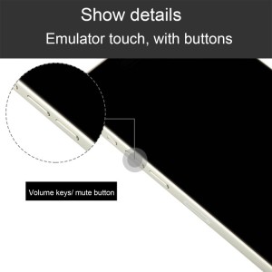Maqueta de iPhone 15 Plus con Pantalla Negra