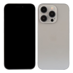 Maqueta de iPhone 15 Pro con Pantalla Negra