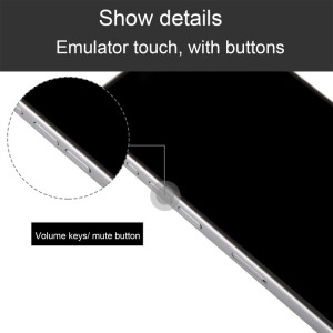 Maqueta de iPhone 15 Pro con Pantalla Negra