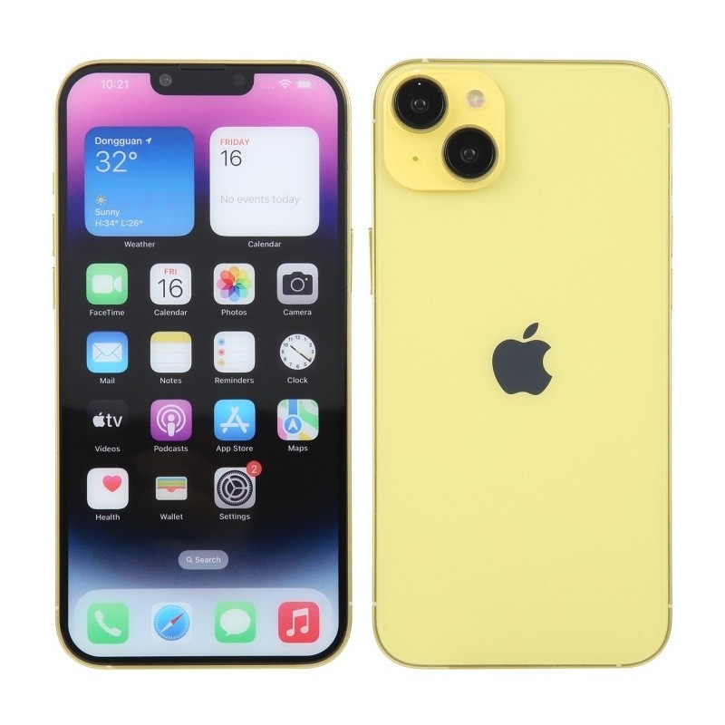 Maqueta con Pantalla Color de iPhone 14