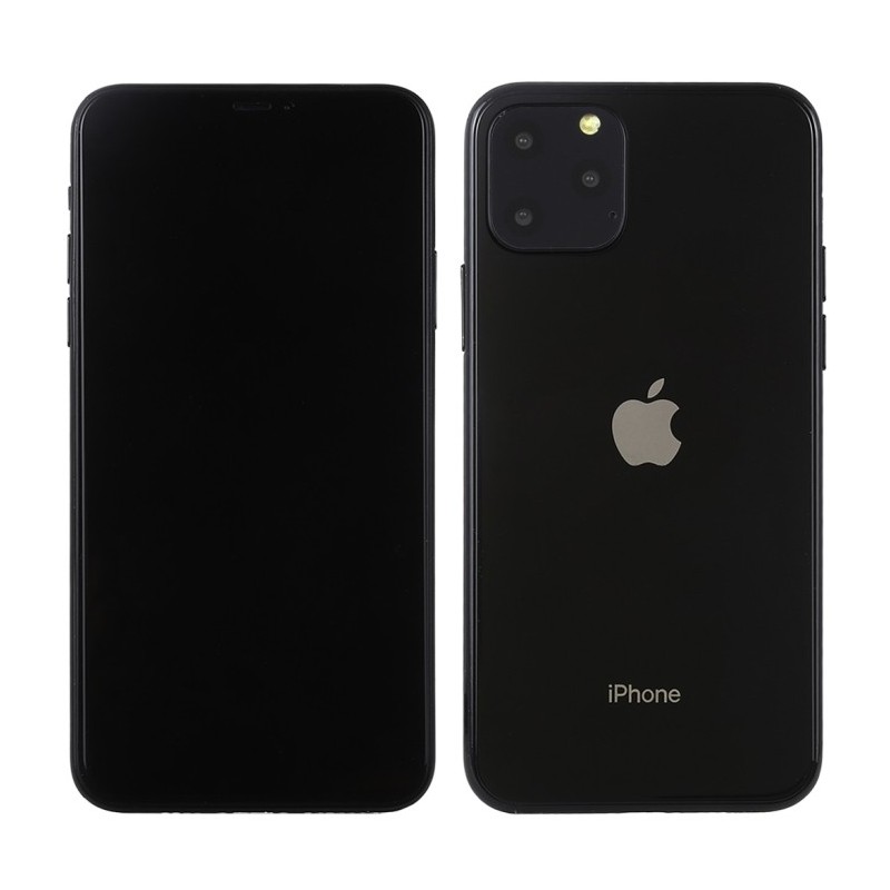 Maqueta de iPhone 11 Pro con Pantalla Negra