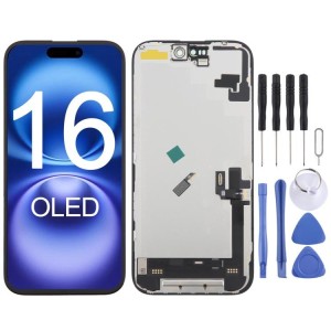 For iPhone 16 DD Soft OLED Screen, Remove IC Need Professional Repair