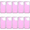 For iPhone 16 Pro Max 10pcs Back Housing Cover Adhesive