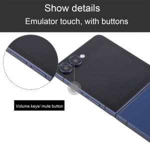 Samsung Galaxy Z Flip7 Black Screen Dummy Phone Display Model