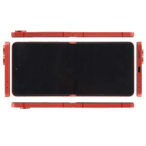 Maqueta Samsung Galaxy Z Flip7 con Pantalla Negra