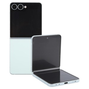 Maqueta Samsung Galaxy Z Flip7 con Pantalla Negra