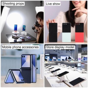 Samsung Galaxy Z Flip7 Black Screen Dummy Phone Display Model