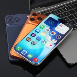 Maqueta con Pantalla Color de iPhone 17 Pro