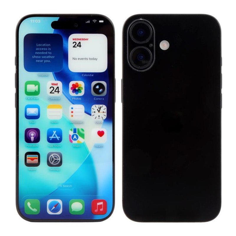 Maqueta con Pantalla Color de iPhone 17