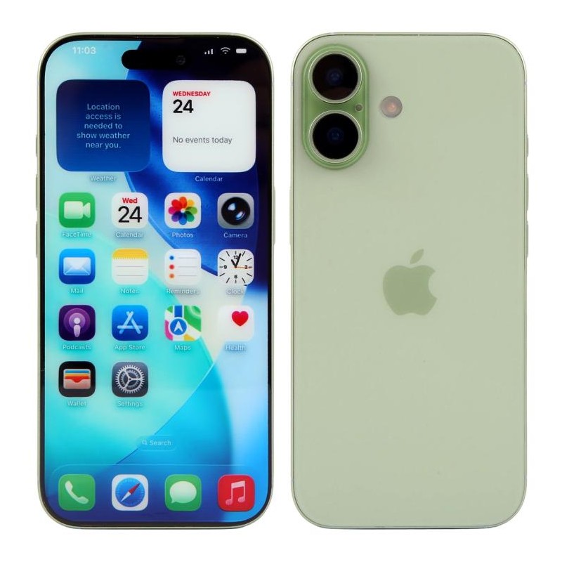Maqueta con Pantalla Color de iPhone 17