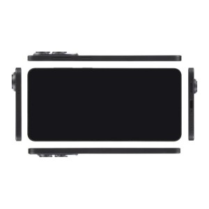 Maqueta Samsung Galaxy S25 Edge con Pantalla Negra