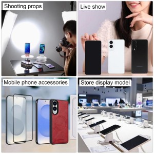 Maqueta Samsung Galaxy S25 Edge con Pantalla Negra