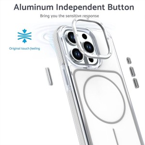 Funda magnética de TPU y acrílico de dos colores vibrantes para iPhone Air