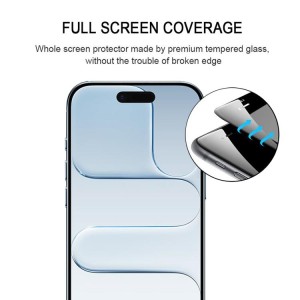Cristal Templado con Pegamento Completo para iPhone Air