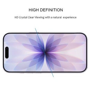 Tempered Glass with Full Adhesive for iPhone 17