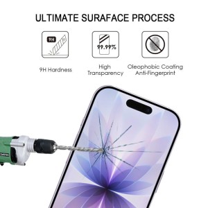 Cristal Templado con Pegamento Completo para iPhone 17