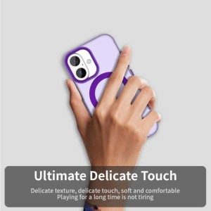 Funda híbrida de TPU y PC con Magsafe Candy para iPhone 17