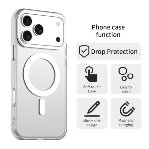 iPhone 17 Pro Candy Magsafe PC Hybrid TPU Phone Case