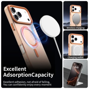 iPhone 17 Pro Max Candy Magsafe PC Hybrid TPU Phone Case