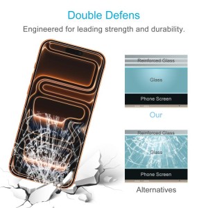 Cristal Templado para iPhone 17 Pro Max 50 Unidades