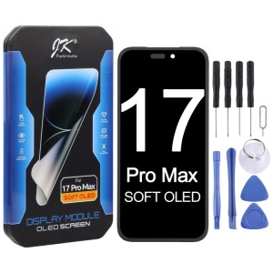 Flexible Soft OLED Screen for iPhone 17 Pro Max