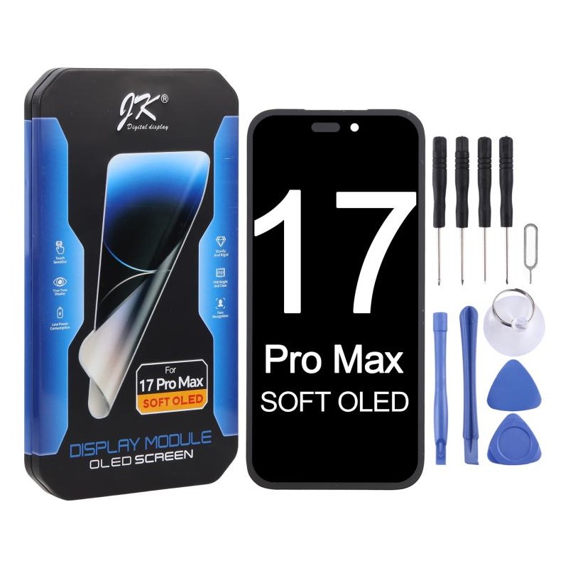 Flexible Soft OLED Screen for iPhone 17 Pro Max