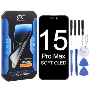 Flexible Soft OLED Screen for iPhone 15 Pro Max