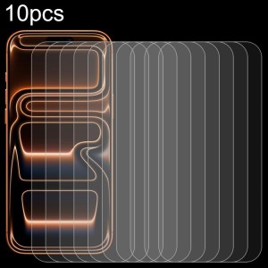 Tempered Glass Screen Protectors for iPhone 17 Pro Max - 10 Units