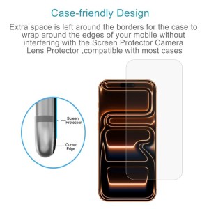 Tempered Glass Screen Protectors for iPhone 17 Pro Max - 10 Units